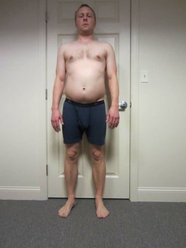 A picture of a 5'10" male showing a snapshot of 191 pounds at a height of 5'10