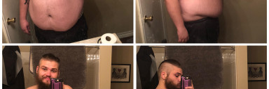 6 foot Male 125 lbs Weight Loss 375 lbs to 250 lbs