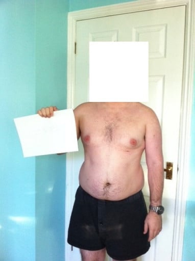 4 Pictures of a 5 foot 6 210 lbs Male Weight Snapshot