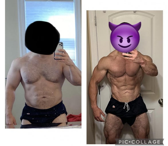 5'9 Male Progress Pics of 204 lbs Fat Loss 225 lbs to 21 lbs