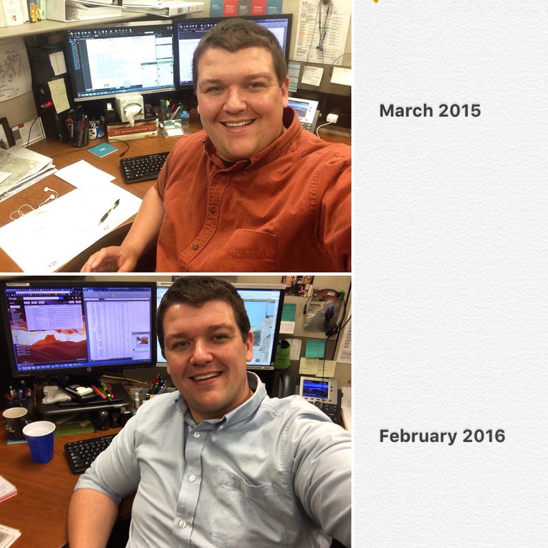 6 feet 3 Male 80 lbs Fat Loss 365 lbs to 285 lbs