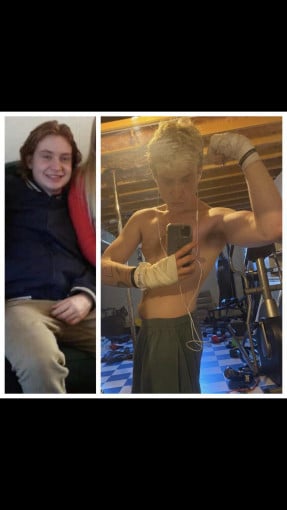 5'10 Male 41 lbs Weight Loss Before and After 172 lbs to 131 lbs