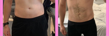 5'10 Male 5 lbs Weight Gain Before and After 170 lbs to 175 lbs