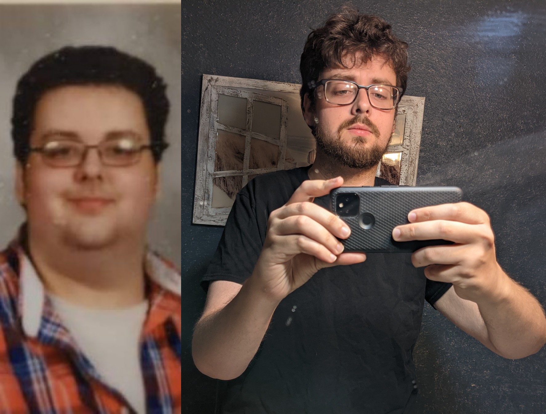 Progress Pics of 150 lbs Weight Loss 6'3 Male 400 lbs to 250 lbs