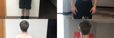 6 foot Male 54 lbs Muscle Gain Before and After 127 lbs to 181 lbs