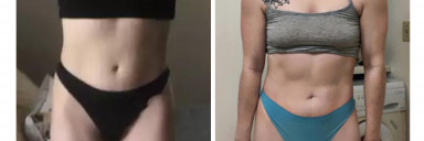 5'1 Female 4 lbs Muscle Gain 110 lbs to 114 lbs