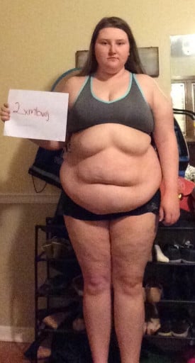 Fat Loss Progress Pic: Female, 20, 5'7, 277Lbs