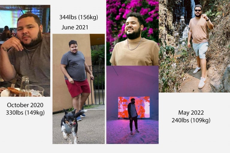 5'11 Male 104 lbs Weight Loss 344 lbs to 240 lbs