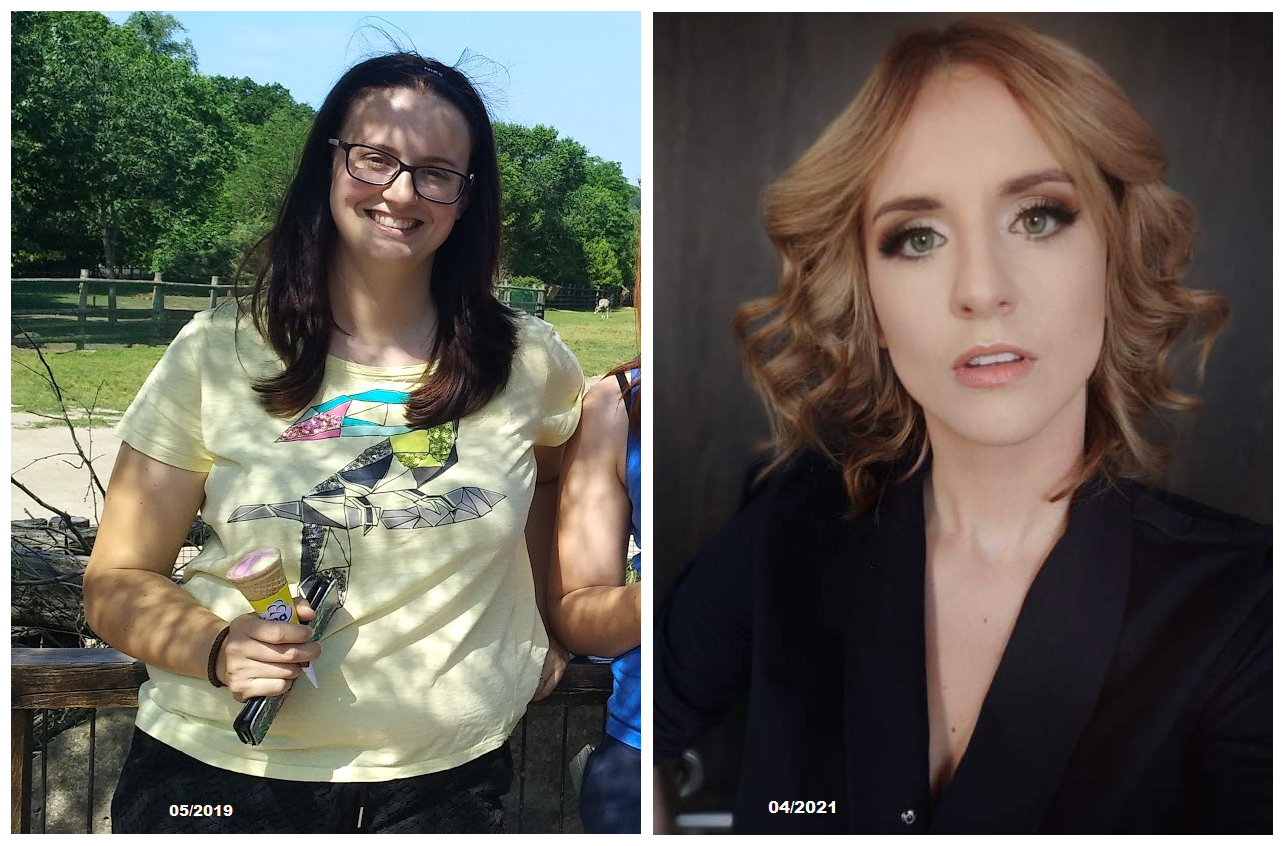 5 foot 8 Female Before and After 47 lbs Weight Loss 186 lbs to 139 lbs