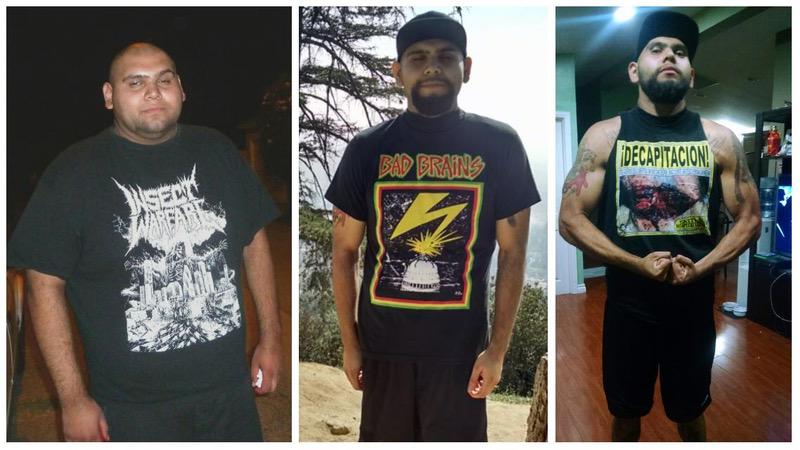 150 lbs Fat Loss Before and After 6 foot 2 Male 345 lbs to 195 lbs