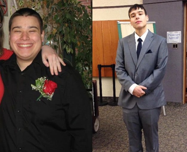 5 feet 9 Male 100 lbs Weight Loss Before and After 275 lbs to 175 lbs