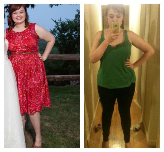One Year Weight Loss Journey: F/23/5'8 Goes From 202 to 172 Lbs