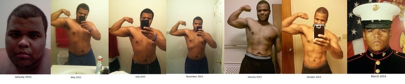 140 lbs Fat Loss 5'9 Male 320 lbs to 180 lbs
