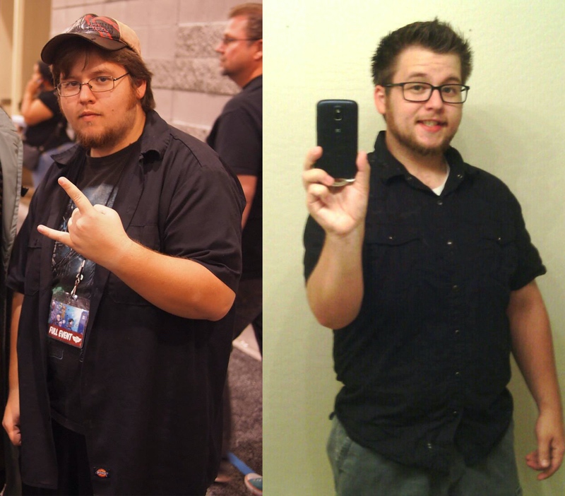 60 lbs Fat Loss 5 foot 6 Male 250 lbs to 190 lbs