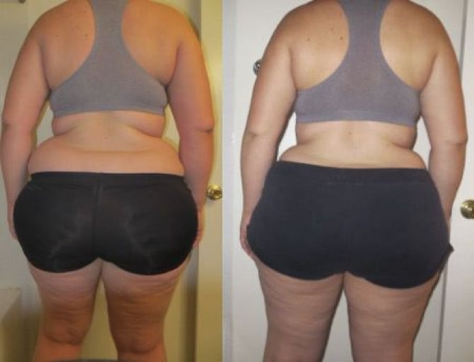 5'11 Female Progress Pics of 10 lbs Weight Loss 282 lbs to 272 lbs