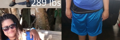 55 lbs Weight Loss 5 foot 5 Female 289 lbs to 234 lbs