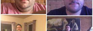 Progress Pics of 80 lbs Fat Loss 5 foot 11 Male 380 lbs to 300 lbs