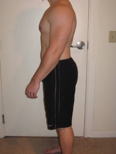 5 Pictures of a 198 lbs 5 feet 9 Male Weight Snapshot