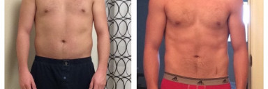 22 lbs Weight Loss Before and After 5'3 Male 148 lbs to 126 lbs