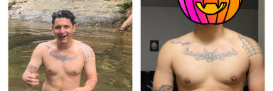 15 lbs Fat Loss 5 feet 7 Male 180 lbs to 165 lbs