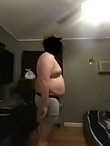 3 Pics of a 295 lbs 6 feet 2 Male Weight Snapshot
