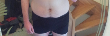 69 lbs Fat Loss Before and After 6'8 Male 304 lbs to 235 lbs