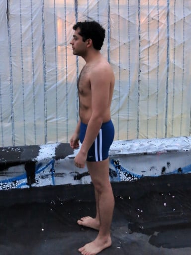 4 Pics of a 138 lbs 5'5 Male Weight Snapshot