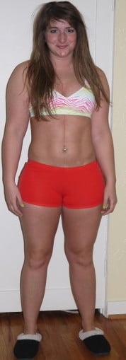 5 Photos of a 5'2 141 lbs Female Weight Snapshot