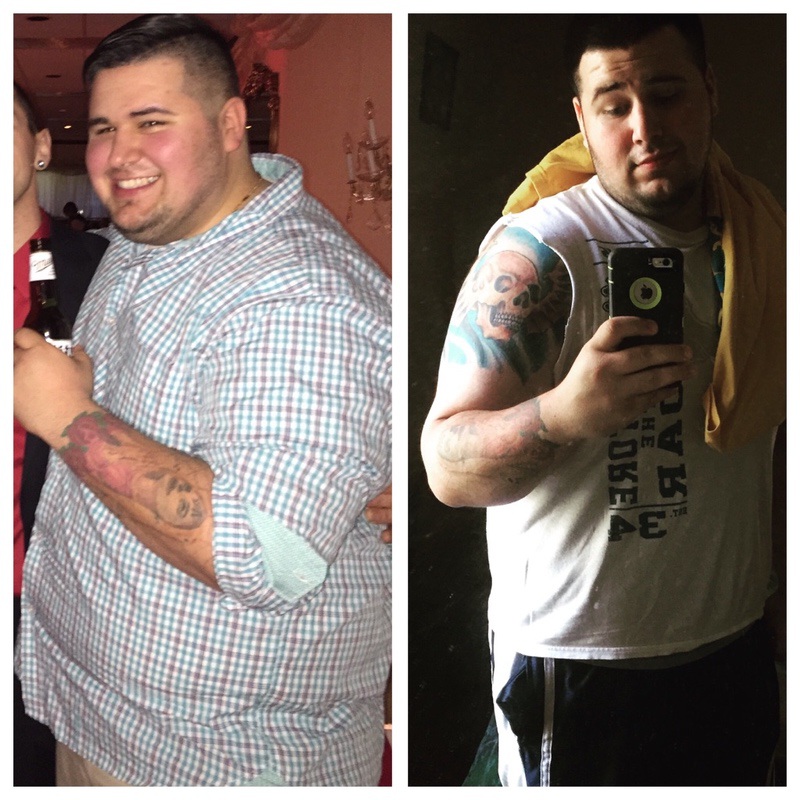 6 foot 2 Male 41 lbs Weight Loss 336 lbs to 295 lbs