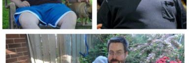 76 lbs Fat Loss Before and After 6 foot 3 Male 366 lbs to 290 lbs