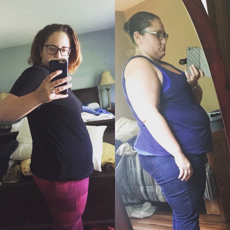67 lbs Fat Loss Before and After 5'1 Female 255 lbs to 188 lbs