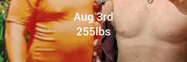 6 foot Male Progress Pics of 55 lbs Weight Loss 255 lbs to 200 lbs