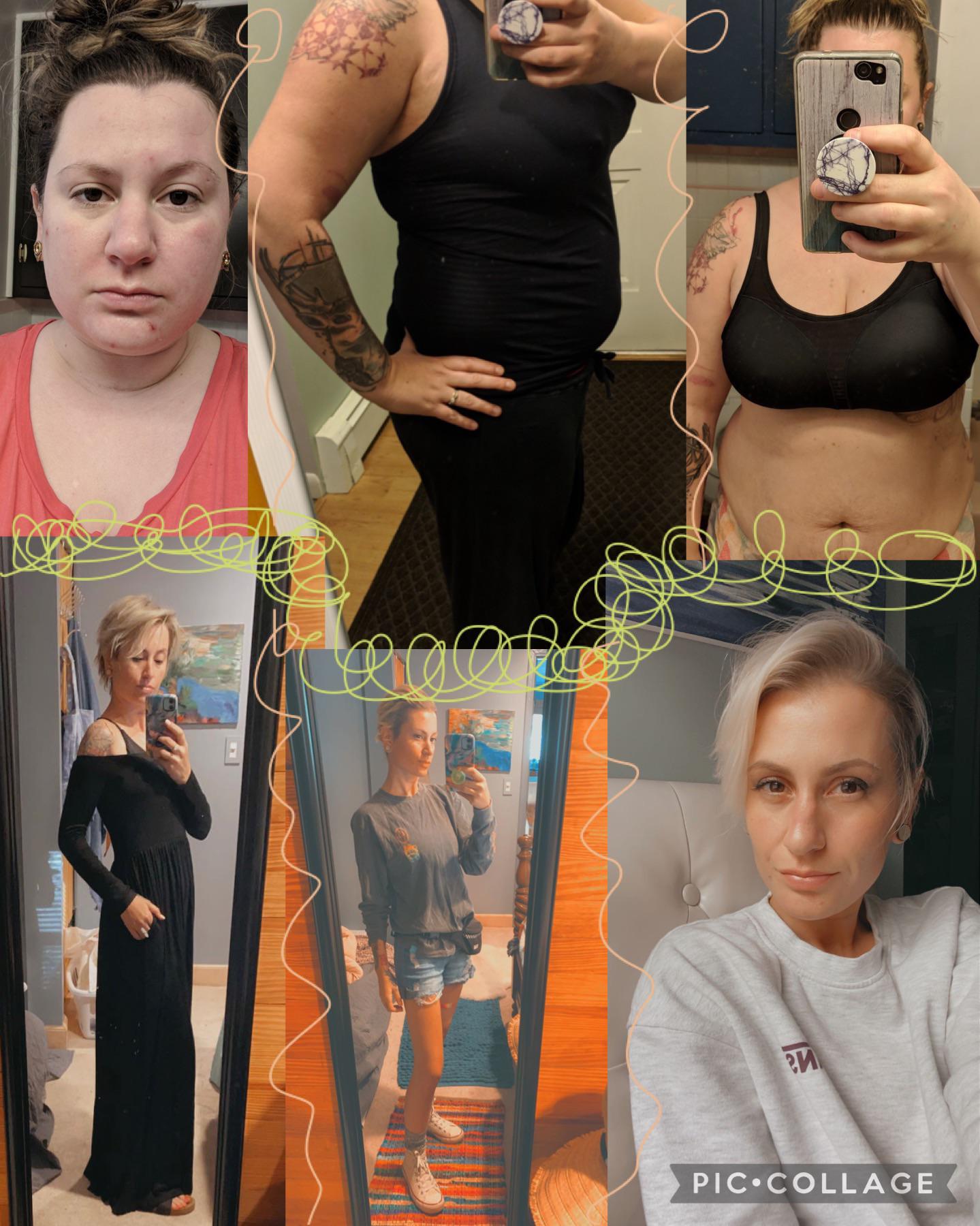 5 foot 2 Female Progress Pics of 145 lbs Weight Loss 250 lbs to 105 lbs