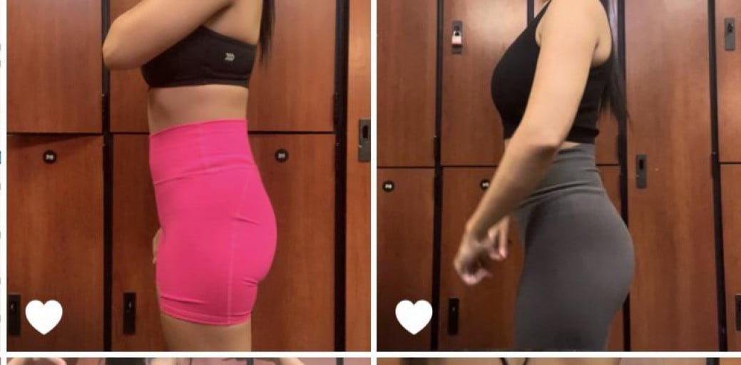 A 3 Month Journey of Booty Gains: User's Weight Story