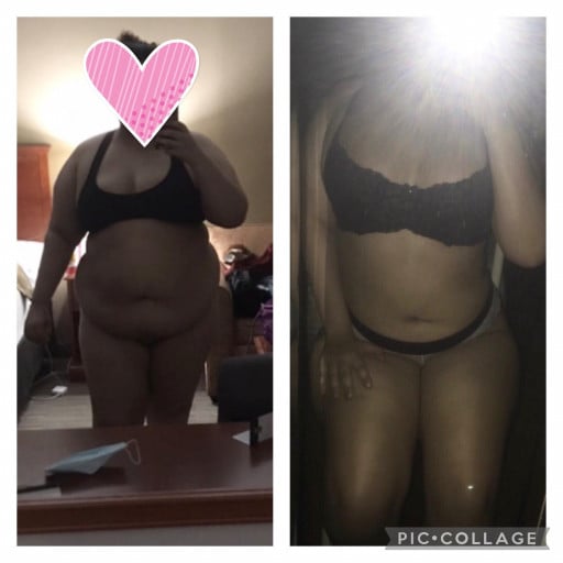 5 foot 7 Female Progress Pics of 180 lbs Fat Loss 320 lbs to 140 lbs