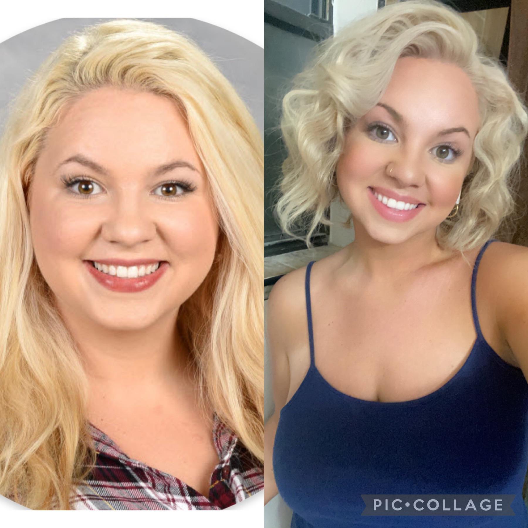 5 foot 2 Female Before and After 47 lbs Weight Loss 222 lbs to 175 lbs