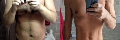5 feet 9 Male 60 lbs Fat Loss 218 lbs to 158 lbs