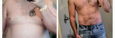101 lbs Fat Loss 5 foot 10 Male 260 lbs to 159 lbs