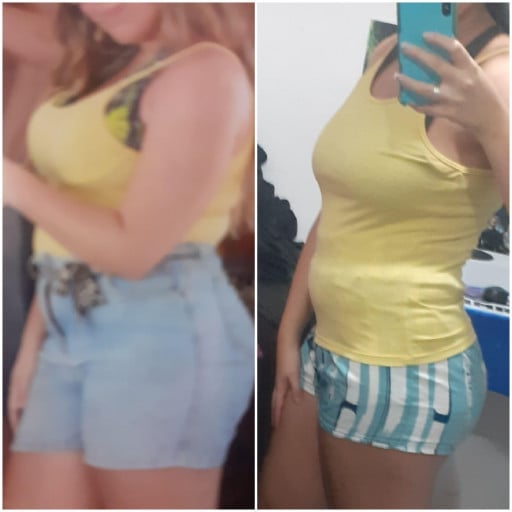 5'7 Female Progress Pics of 34 lbs Weight Loss 211 lbs to 177 lbs