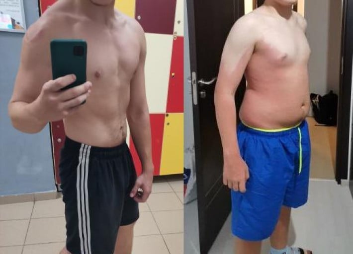 5 feet 6 Male Progress Pics of 27 lbs Weight Loss 176 lbs to 149 lbs