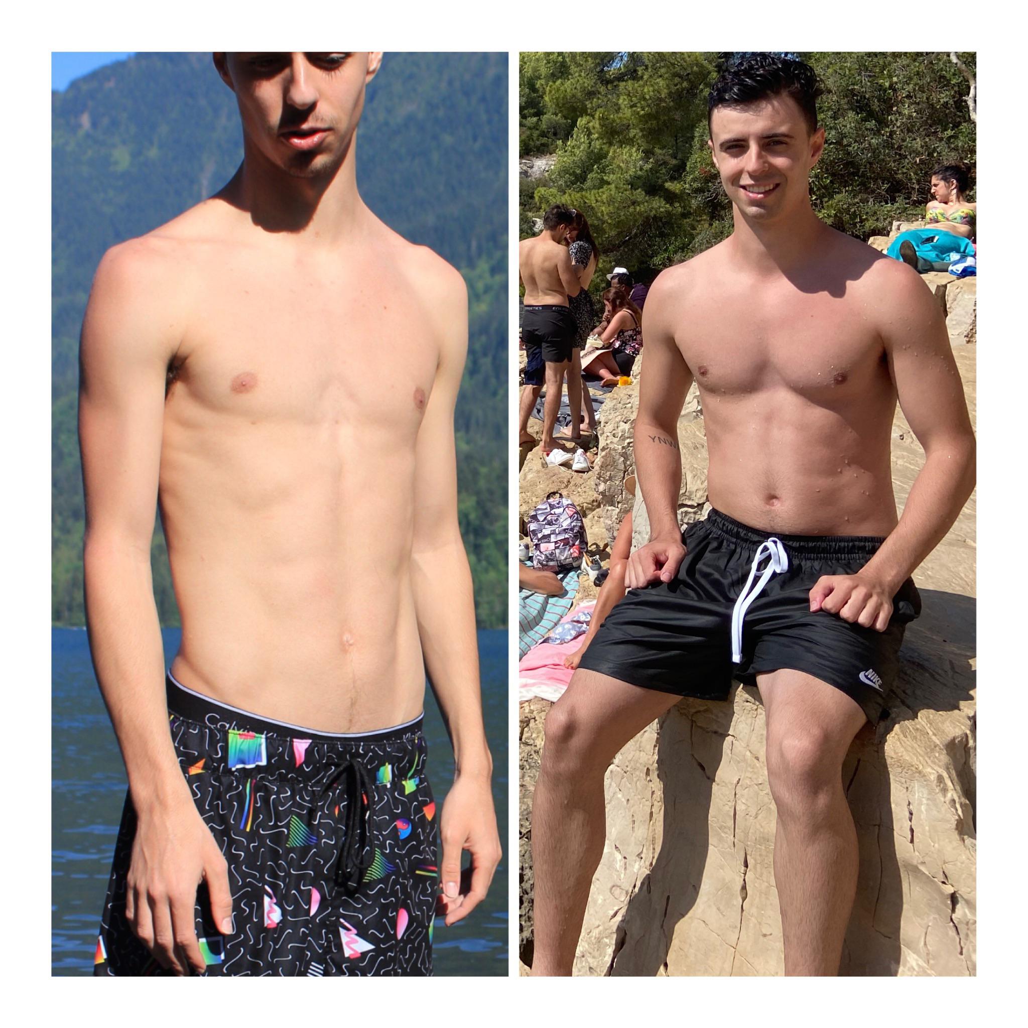 Before And After 69 Lbs Fat Loss 6 Feet 3 Male 236 Lbs To 167 Lbs 7501