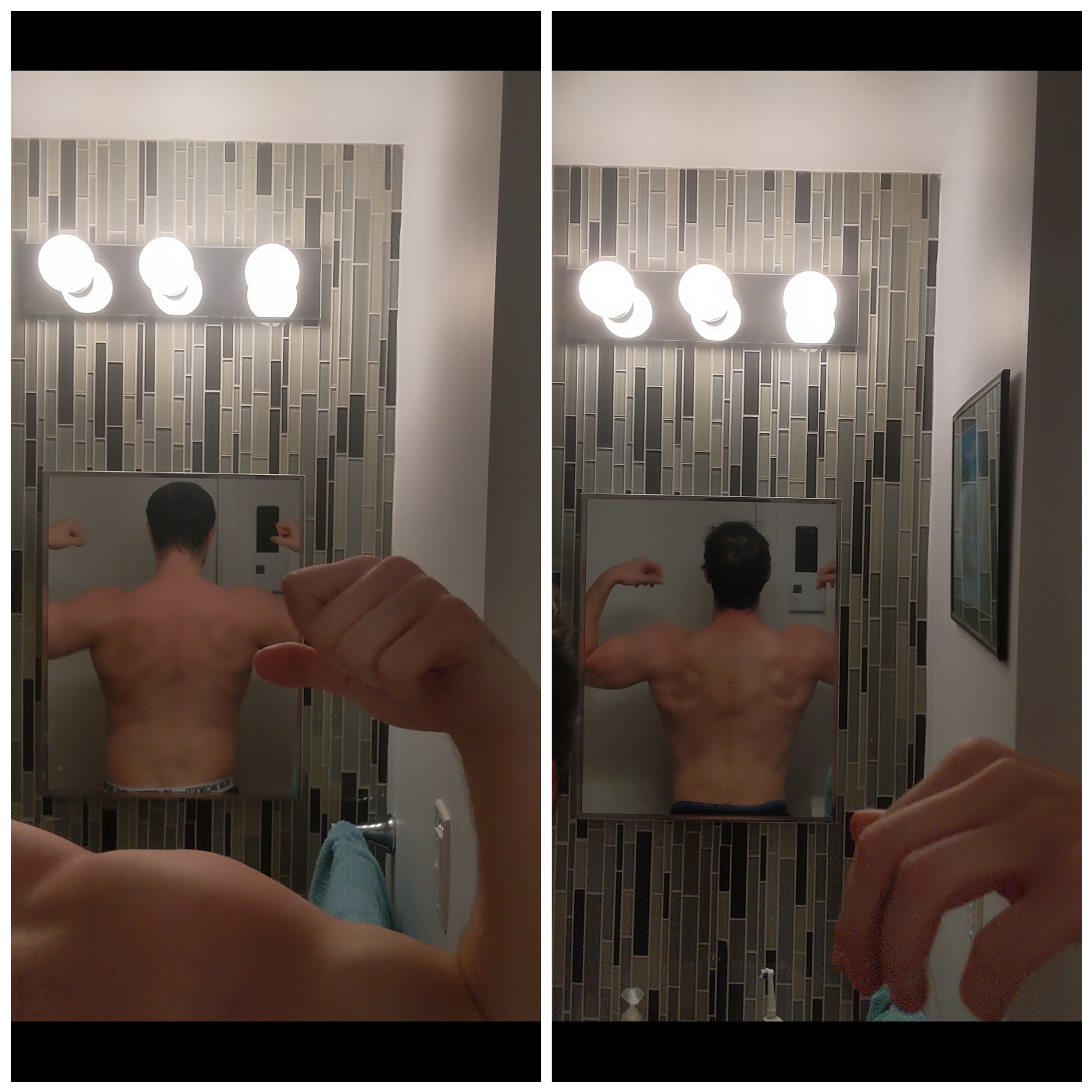 Progress Pics of 19 lbs Weight Loss 5 foot 11 Male 186 lbs to 167 lbs