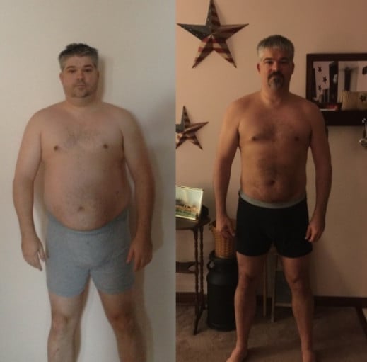 Men's Weight Loss Success Story From 270 to 215 in 5 Months