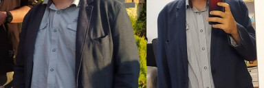 6 foot 4 Male 86 lbs Fat Loss Before and After 326 lbs to 240 lbs