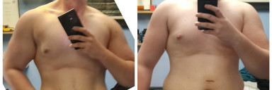 Progress Pics of 60 lbs Fat Loss 6 feet 5 Male 342 lbs to 282 lbs
