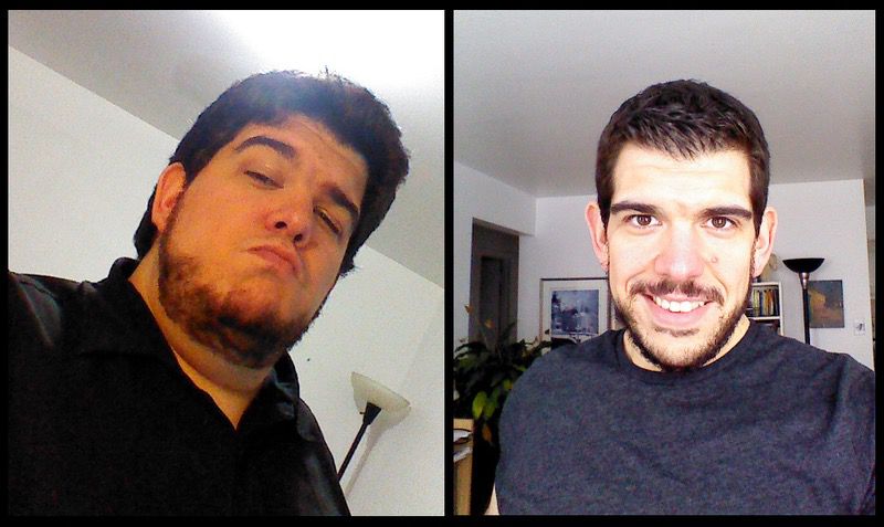 5'8 Male Before and After 160 lbs Weight Loss 360 lbs to 200 lbs