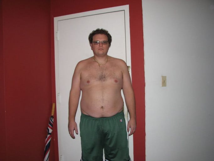 A progress pic of a 5'11" man showing a weight loss from 277 pounds to 205 pounds. A total loss of 72 pounds.
