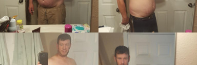 Progress Pics of 59 lbs Fat Loss 6 foot 1 Male 279 lbs to 220 lbs