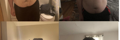 Progress Pics of 50 lbs Weight Loss 6 foot Male 298 lbs to 248 lbs