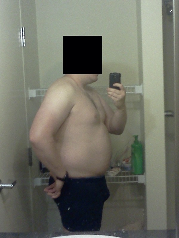 4 Photos of a 5'11 244 lbs Male Fitness Inspo
